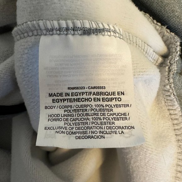 Nike Mens Gray Therma- Fit Zip Front Hooded Long Sleeve Jacket Size S - Picture 7 of 8